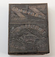 Wooden printing block for sale  NORTHWICH