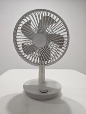 Ventilador de mesa LUMENA ventilador de mesa sem fio USB-C temporizador de 3 velocidades usado sem caixa cinza, usado comprar usado  Enviando para Brazil