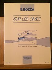 Eugène bozza cimes d'occasion  Rennes