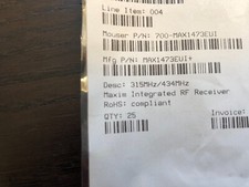 MAX1473EUI+ RF RX ASK 300MHZ-450MHZ 28TSSOP , usado comprar usado  Enviando para Brazil