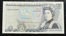 Old five pound for sale  WALTHAM CROSS