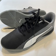 Sapato PUMA Evospeed Star S Jr preto/branco/pedreira futebol indoor, futsal, skate 4.5, usado comprar usado  Enviando para Brazil