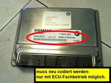 Einspritzsteuergerät bmw e39 gebraucht kaufen  Warendorf