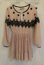 Robe rose doublée d'occasion  Bourg-de-Thizy
