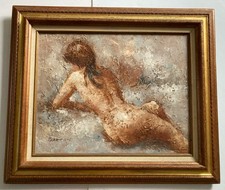 Vintage oil painting for sale  LONDON