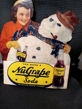 Vintage nugrape soda for sale  Geraldine