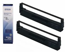 2 x Original Epson Farbband Ribbon für LX 350 300+ 300+II  S015647 S015631    C comprar usado  Enviando para Brazil