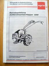 Agria 3200 betriebsanleitung gebraucht kaufen  Dobel