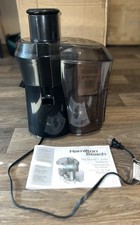 Máquina espremedor de praia Hamilton, boca grande calha de alimentação de 3” para frutas inteiras comprar usado  Enviando para Brazil