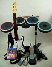 Usado, Bateria de guitarra PS5 PS4 completa TESTADA banda de rock pacote com 4 bandas *frete no mesmo dia comprar usado  Enviando para Brazil