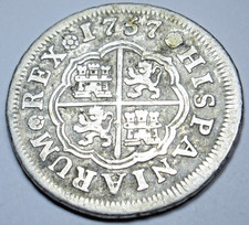 1757 spanish silver for sale  Escondido