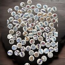 Wooden buttons mixed for sale  SHEFFIELD