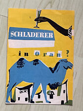Schladerer werbung 1952 gebraucht kaufen  Ratingen