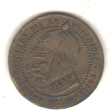 Médaille satirique napoléon d'occasion  Olonzac