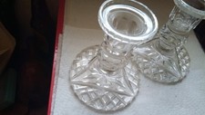 Two crystal glass for sale  SETTLE