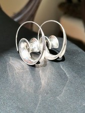 loops pierced silver ears for sale  Arlington