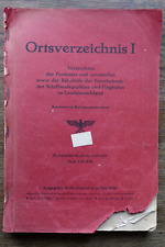 Reichspostzentralamt rtsverzei gebraucht kaufen  Sebnitz