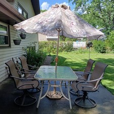 Rectangle patio table for sale  Schaumburg