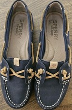 Sapato de barco feminino Sperry Top-Sider 5 M azul peixe-anjo comprar usado  Enviando para Brazil