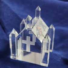 Miniature crystal church for sale  Holiday