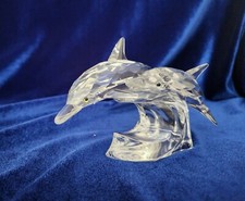 Swarovski lead dolphins. for sale  Lockport
