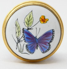 Enamel butterfly lavender for sale  SALISBURY
