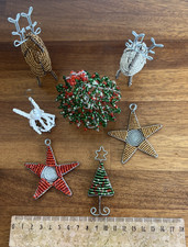 Christmas bead work for sale  AMERSHAM