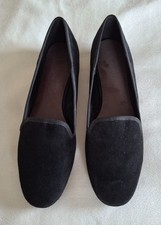Ladies black suede for sale  ANDOVER