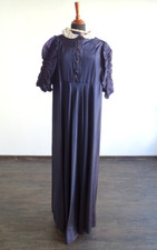 Theaterkleid dunkelblau spitze gebraucht kaufen  Mainhausen