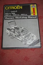 Haynes manual citroen for sale  BOURNEMOUTH
