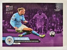 Usado, - Topps Now Erling Haaland /99  #94 - Goal number 45 to Best-ever Season comprar usado  Enviando para Brazil