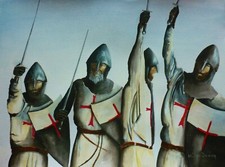 Knights templar military for sale  OAKHAM
