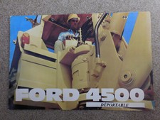 Prospekt ford 4500 gebraucht kaufen  Hamburg