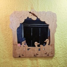 Handmade wooden mirror for sale  STROUD