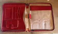 Red vintage leather for sale  MARLBOROUGH