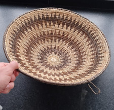 Vintage handwoven wicker for sale  LISBURN