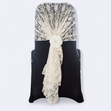 Ivory lace chair for sale  PORTH