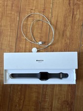 Apple Watch Series 3 42mm estojo de alumínio cinza espacial com pulseira esportiva cinza (usado), usado comprar usado  Enviando para Brazil