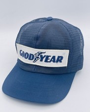 Chapéu caminhoneiro vintage Goodyear pneus patch toda malha Snapback feito nos EUA Swingster comprar usado  Enviando para Brazil