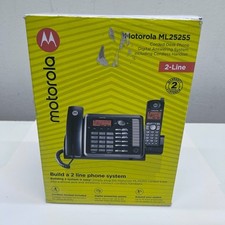 Telefone de mesa com fio Motorola e sistema de atendimento digital, preto, ML25255 - USADO comprar usado  Enviando para Brazil