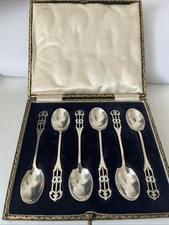 Sterling silver teaspoons for sale  DERBY