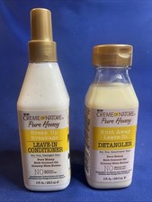 Creme Of Nature-Leave in Conditioner & Detangler- Pure Mel & Coconut Oil 8 Oz comprar usado  Enviando para Brazil
