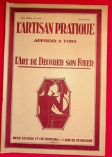 Artisan pratique 277 d'occasion Artisan pratique 277 d'occasion  Montreuil