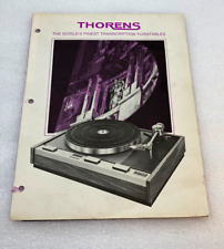 Thorens transcription turntabl d'occasion  Expédié en Belgium