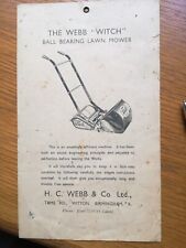 Webb witch ball for sale  ST. AUSTELL