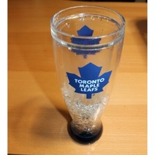 Usado, Refrigerador de cerveja gelada NHL Toronto Maple Leafs 16 oz vidro congelador cristal comprar usado  Enviando para Brazil