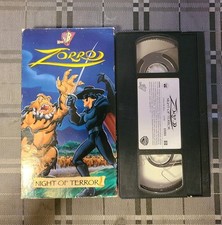 Zorro: Night Of Terror (VHS, Vídeo) WBros Kids Like New Usado Excelente Estado comprar usado  Enviando para Brazil