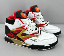 Tênis Reebok Pump Omni Zone 2 Atlanta masculino 9 basquete vermelho preto dourado comprar usado  Enviando para Brazil