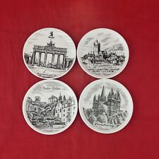 4x Mini pratos decorativos vintage de porcelana - 8043 OA, usado comprar usado  Enviando para Brazil