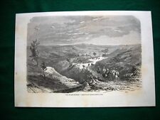 Gravure année 1860 usato  Villarosa